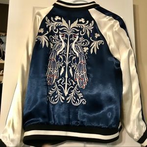 Reversible Varsity Style Jacket